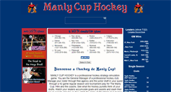 Desktop Screenshot of manlycuphockey.com